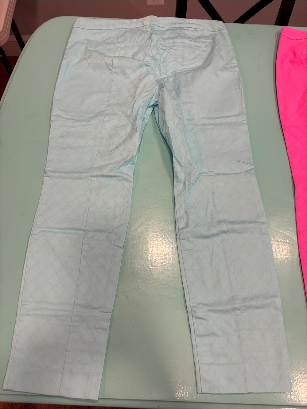 Lilly Pulitzer Kelly Pants Lot of 3 - Light Aqua, hot pink, fuchsia - Picture 8 of 10